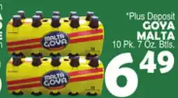 Bravo Supermarkets GOYA MALTA offer