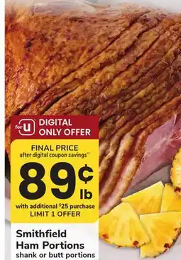 ACME Smithfield Ham Portions offer