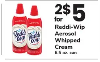 ACME Reddi-Wip Aerosol Whipped Cream offer