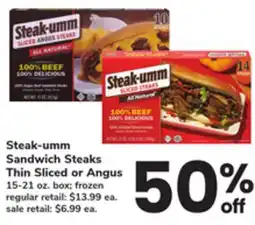 ACME Steak-umm Sandwich Steaks offer