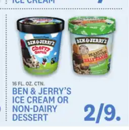 Kings Food Markets BEN & JERRY'S ICE CREAM OR NON-DAIRY DESSERT offer
