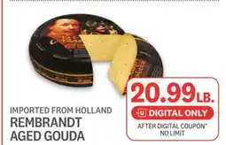 Kings Food Markets REMBRANDT AGED GOUDA offer