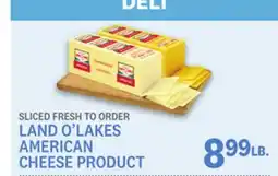 Kings Food Markets LAND O'LAKES AMERICAN CHEESE PRODUCT offer