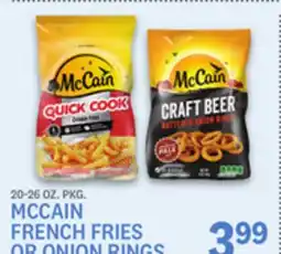 Kings Food Markets MCCAIN FRENCH FRIES OR ONION RINGS offer