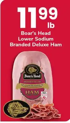ACME Boar's Head Lower Sodium Branded Deluxe Ham offer