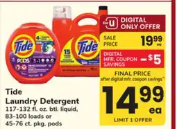 ACME Tide Laundry Detergent offer