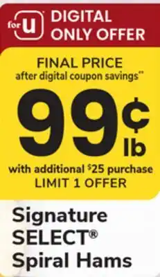 ACME Signature SELECT Spiral Hams offer