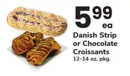 ACME Danish Strip or Chocolate Croissants offer