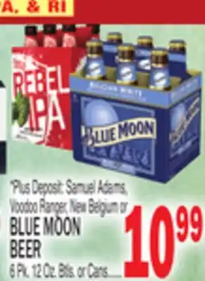 C Town BLUE MOON BEER offer