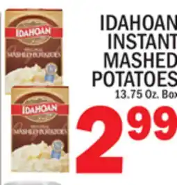 C Town IDAHOAN INSTANT MASHED POTATOES offer