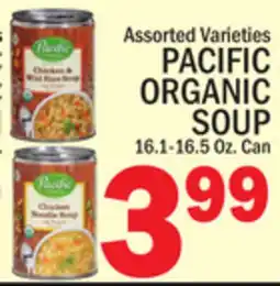 C Town PACIFIC ORGANIC SOUP offer