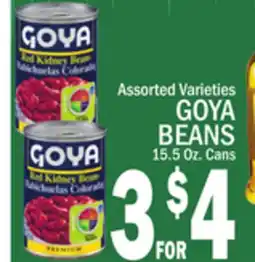 C Town GOYA BEANS offer