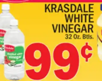 C Town KRASDALE WHITE VINEGAR offer
