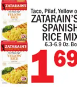 C Town ZATARAIN'S SPANISH RICE MIX offer