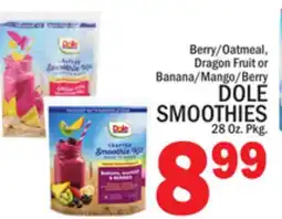 C Town DOLE SMOOTHIES offer