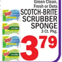 C Town SCOTCH-BRITE SCRUBBER SPONGE offer