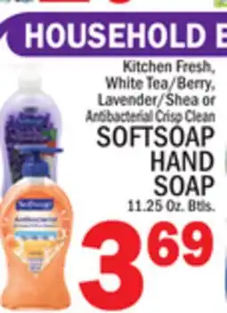 C Town SOFTSOAP HAND SOAP offer
