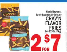 C Town CRAV'N FLAVOR FRIES offer