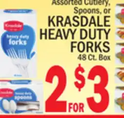 C Town KRASDALE HEAVY DUTY FORKS offer