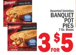 C Town BANQUET POT PIES offer
