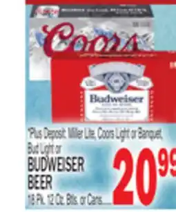 C Town BUDWEISER BEER offer