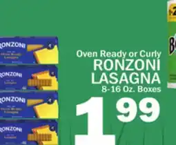C Town RONZONI LASAGNA offer