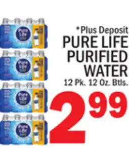 C Town PURE LIFE PURIFIED WATER offer