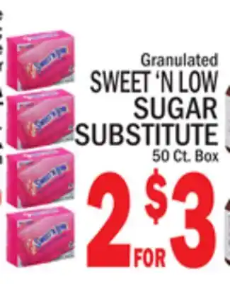 C Town SWEET'N LOW SUGAR SUBSTITUTE offer