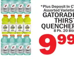 C Town GATORADE THIRST QUENCHER offer