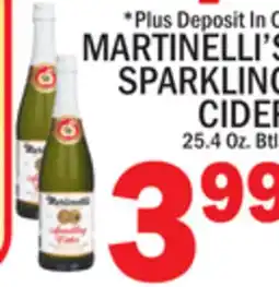 C Town MARTINELLI'S SPARKLING CIDER offer