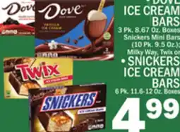 C Town DOVE ICE CREAM BARS offer