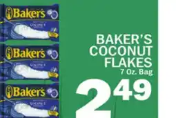 C Town BAKER'S COCONUT FLAKES offer