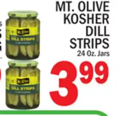 C Town MT. OLIVE KOSHER DILL STRIPS offer