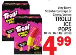 C Town TROLLI ICE POPS offer