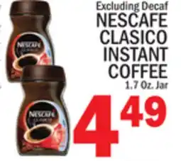C Town NESCAFE CLASICO INSTANT COFFEE offer