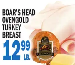 C Town BOAR'S HEAD OVENGOLD TURKEY BREAST offer