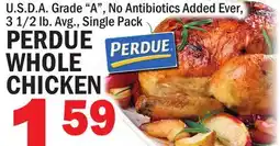 C Town PERDUE WHOLE CHICKEN offer