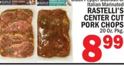C Town RASTELLI'S CENTER CUT PORK CHOPS offer