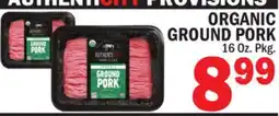 C Town ORGANIC GROUND PORK offer