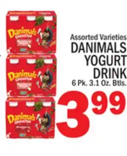 C Town DANIMALS YOGURT DRINK offer
