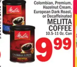 C Town MELITTA COFFEE offer