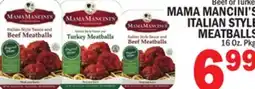 C Town MAMA MANCINI'S ITALIAN STYLE MEATBALLS offer