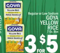 C Town GOYA YELLOW RICE offer