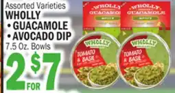 C Town WHOLLY GUACAMOLE or AVOCADO DIP offer