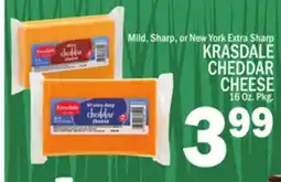 C Town KRASDALE CHEDDAR CHEESE offer