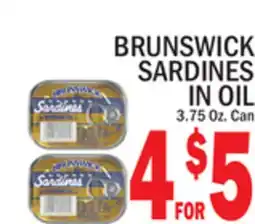 C Town BRUNSWICK SARDINES IN OIL offer