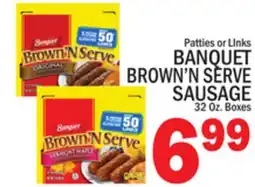 C Town BANQUET BROWN'N SERVE SAUSAGE offer