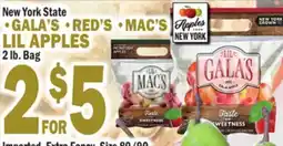 C Town •GALA'S •RED'S •MAC'S LIL APPLES offer