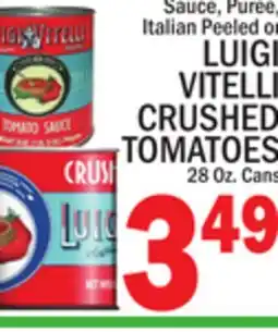 C Town LUIGI VITELLI CRUSHED TOMATOES offer