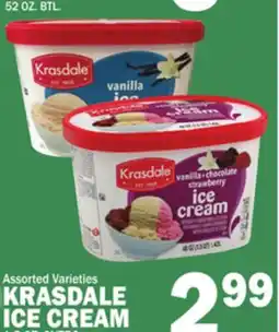 C Town KRASDALE ICE CREAM offer